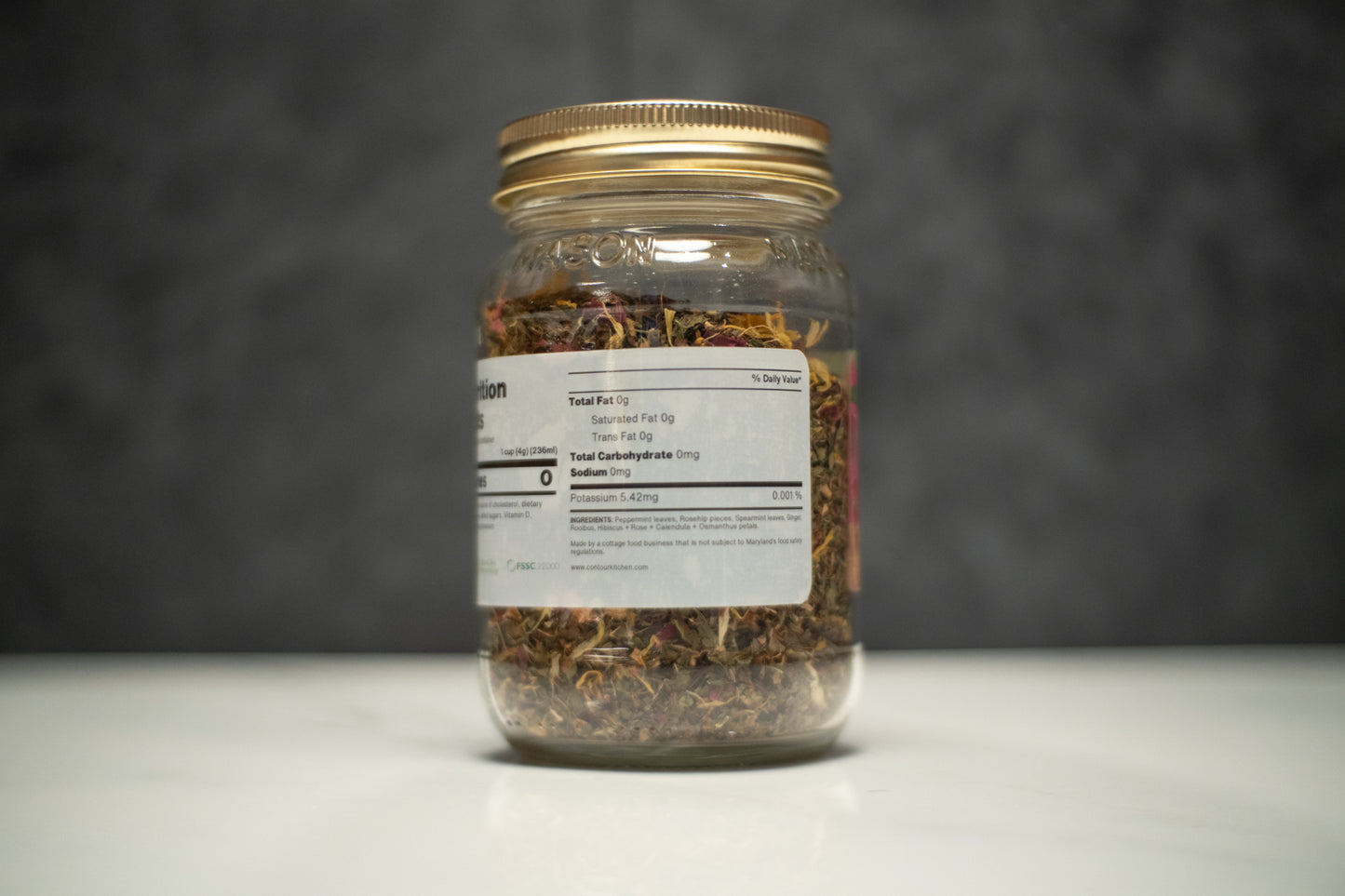 Té de hojas sueltas de limpieza ayurvédica