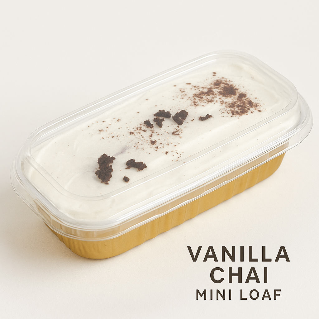 Vanilla Chai Mini Loaf Cake