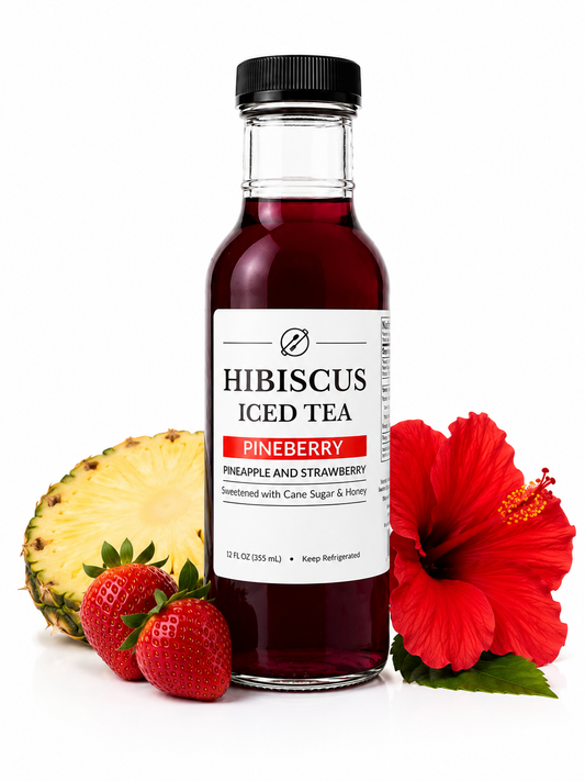 Pineberry (Hibiscus Iced Tea)