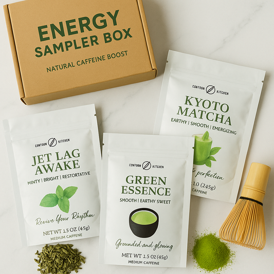 Té energético: trío natural para concentración y vitalidad