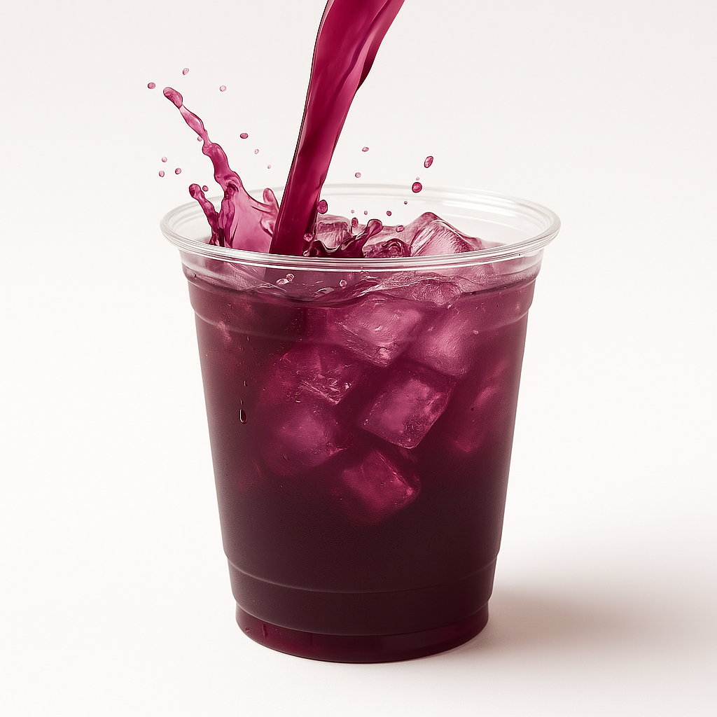 Strawberry Pineapple Hibiscus Iced Tea