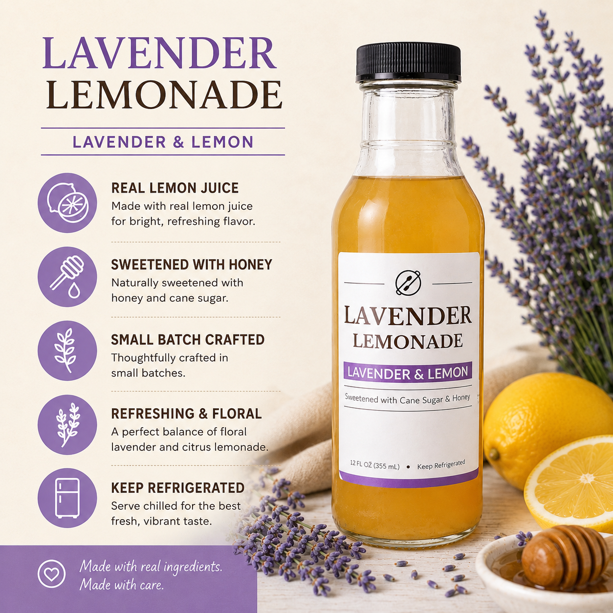Lavender Lemonade Iced Tea