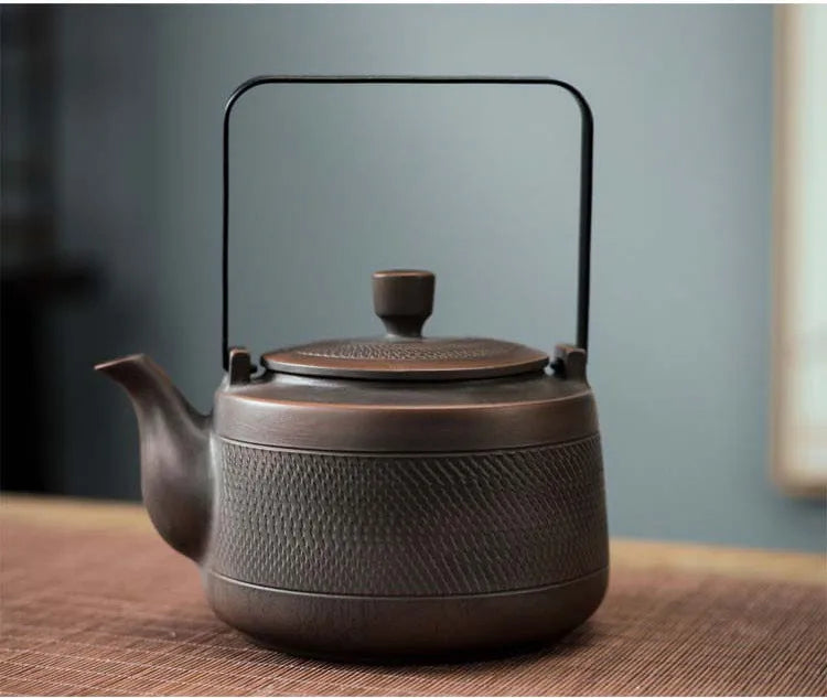 Large Ceramic Teapot - 750ML Handcrafted Tea Maker