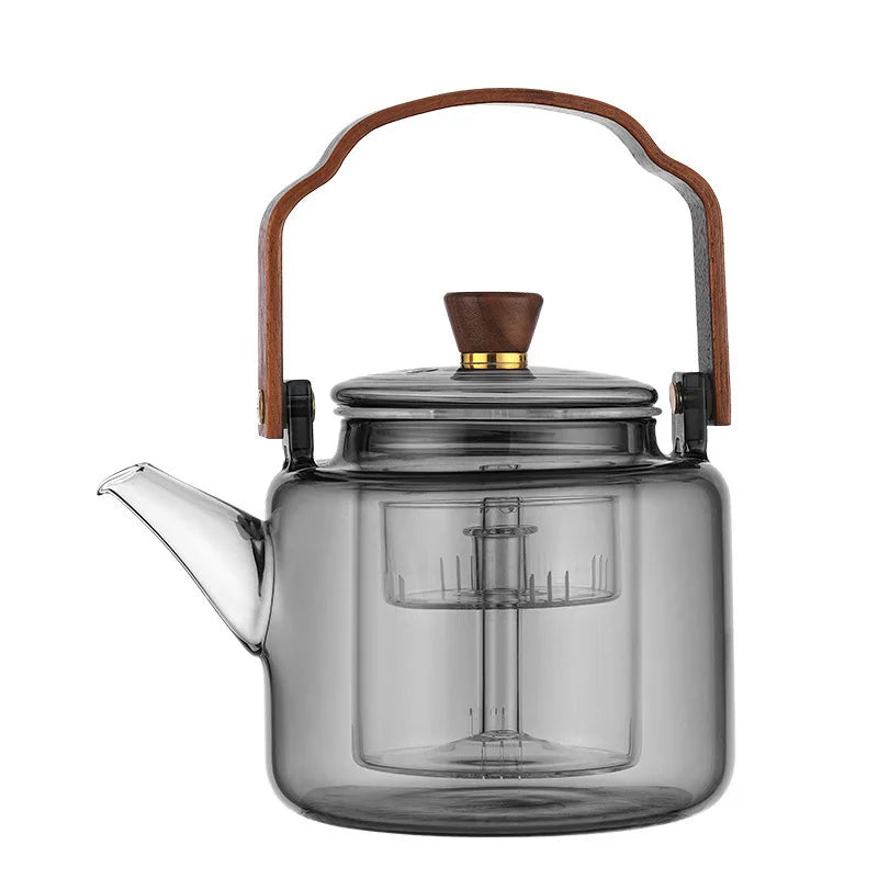 Glass teapot with Infuser - Heat - Resistant & Portable