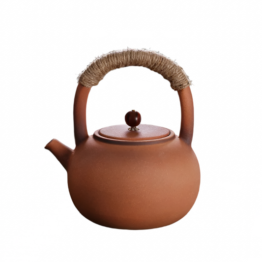 Handmade Pottery Teapot - High Temp Retro ceremonial