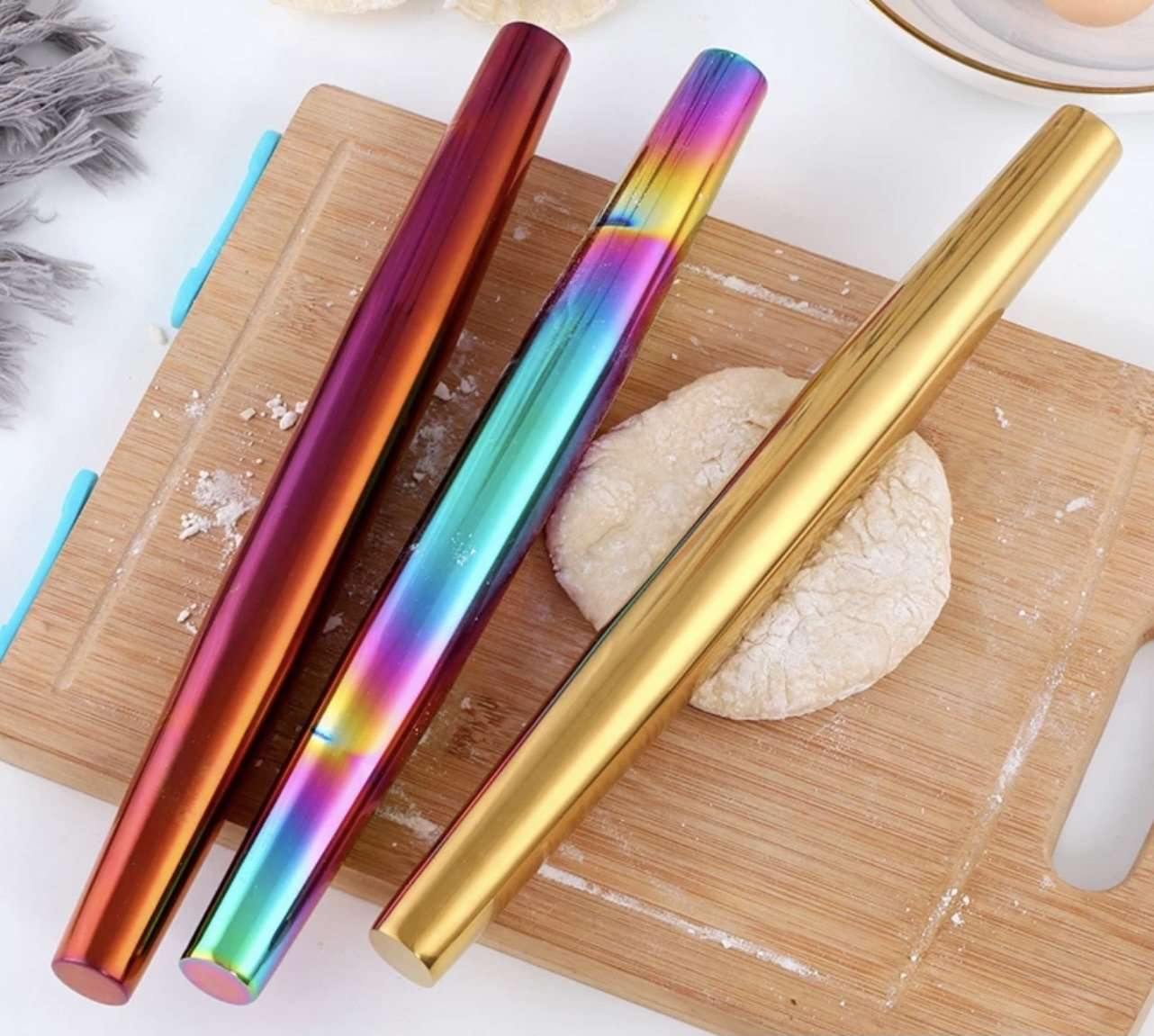 Stainless Steel Rolling Pin freeshipping - Kitchen-nista