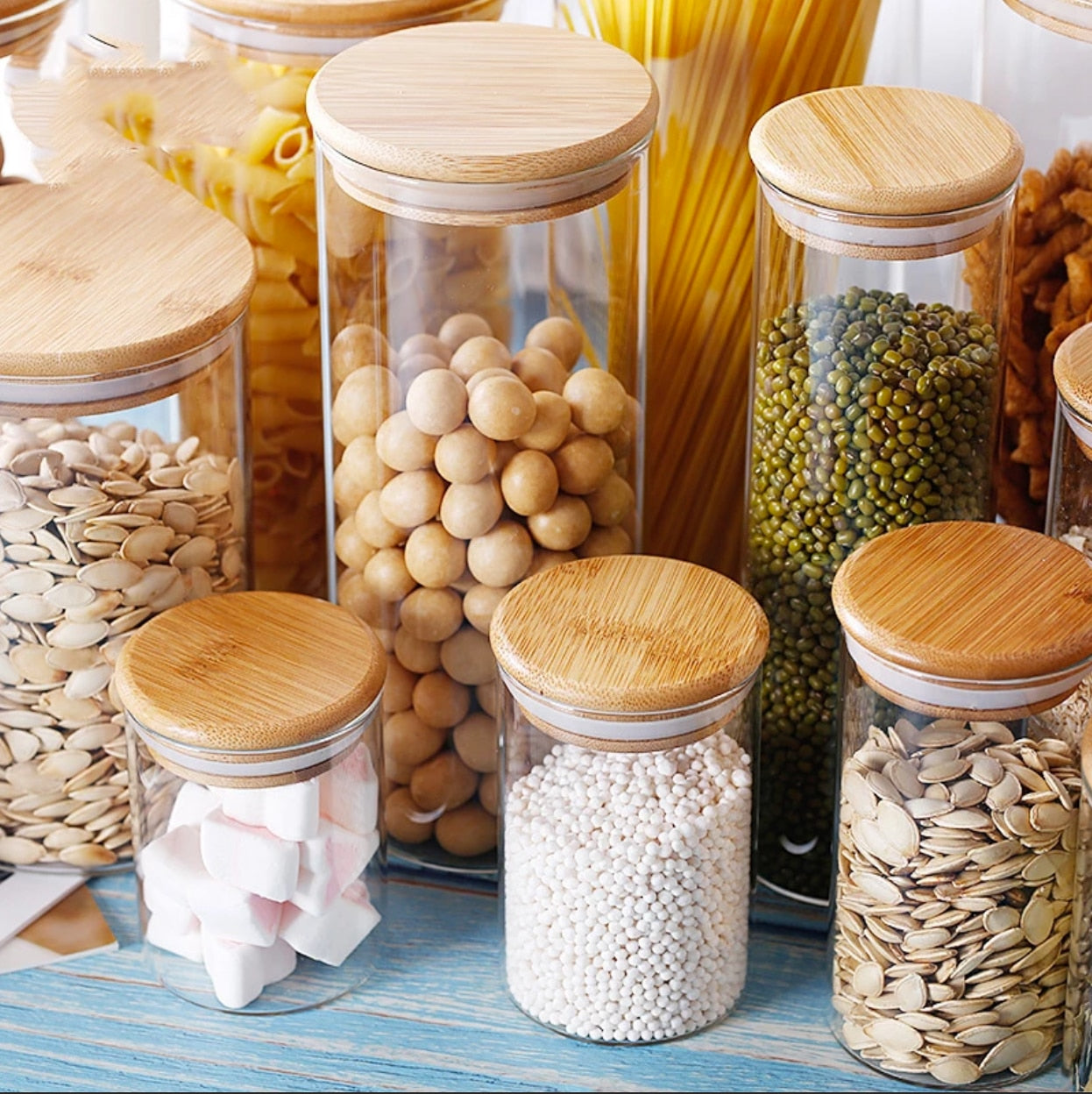 High Borosilicate Glass Food Organizers