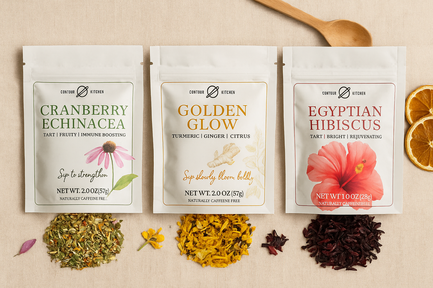 Immunity Tea Sampler – Herbal Wellness Trio for Daily Defense