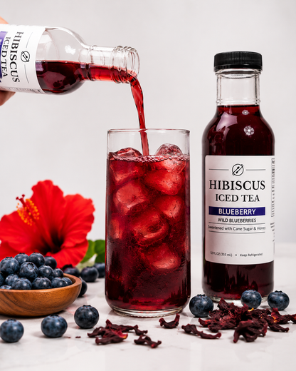 Wild Blueberry (Hibiscus Iced Tea)