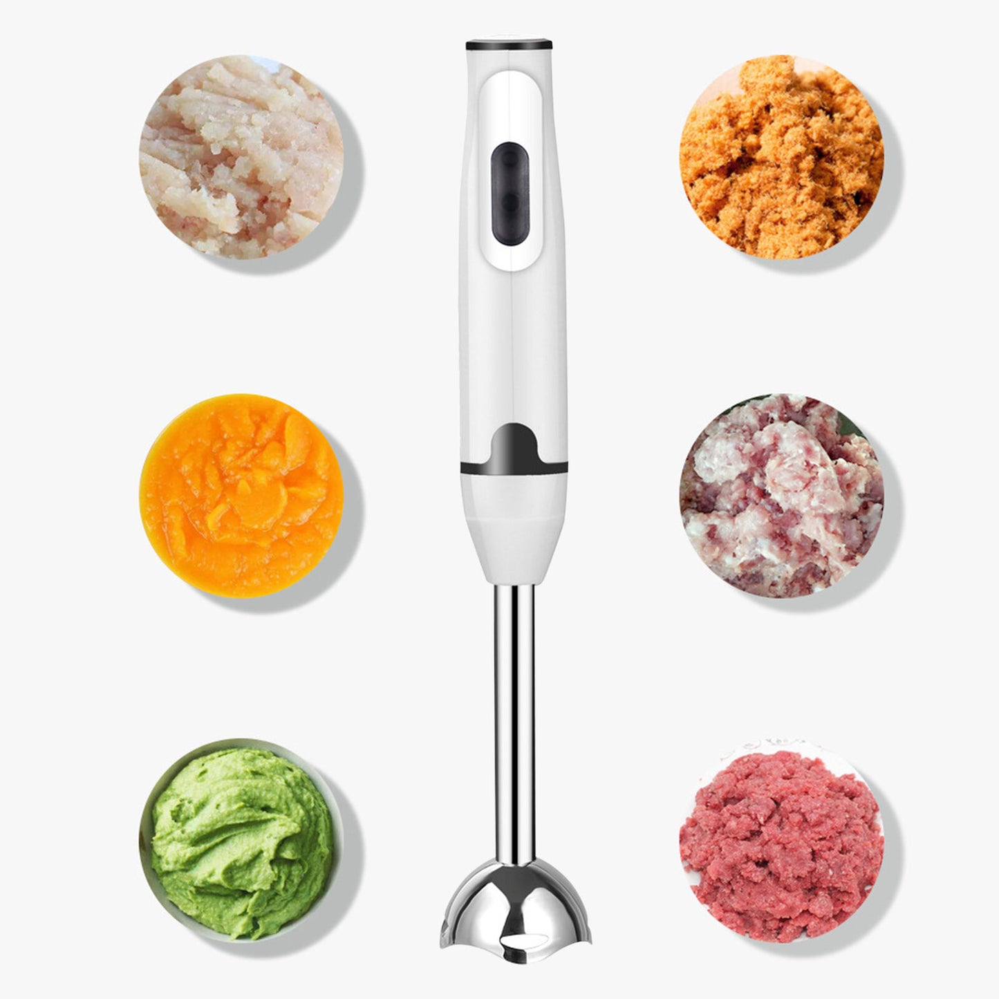 Hand Blender 400W Electric Stick Blender Curry Puree Food Mixer And Liquidiser