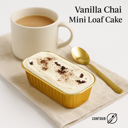 Vanilla Chai Mini Loaf Cake