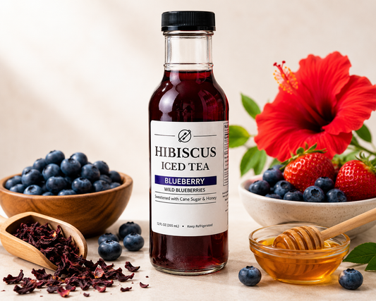 Wild Blueberry (Hibiscus Iced Tea)