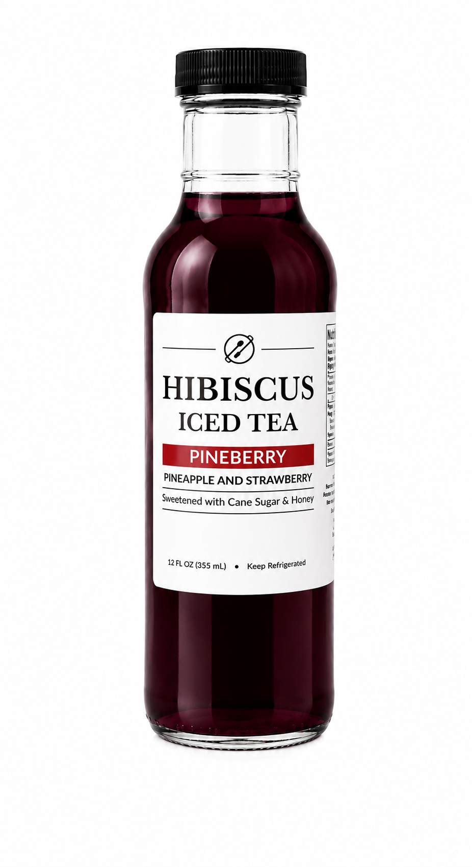 Pineberry  (Hibiscus Iced Tea)