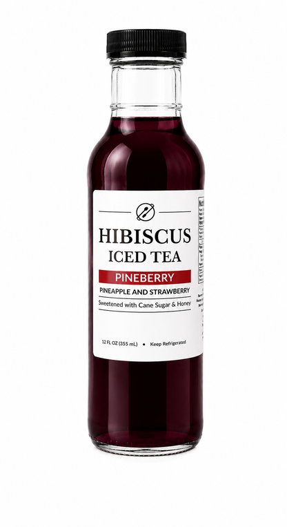 Pineberry  (Hibiscus Iced Tea)