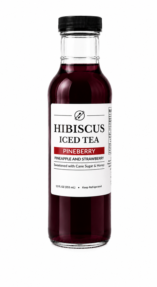 Pineberry  (Hibiscus Iced Tea)