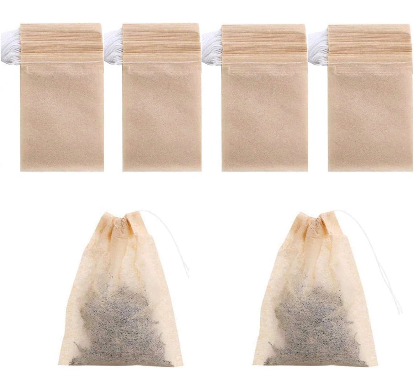 Non bleached tea bags