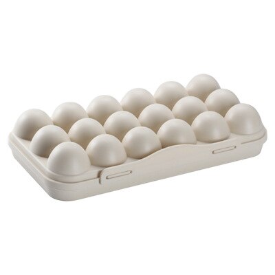 12/18 Grid Portable Egg Storage Box Refrigerator Storage Organizer Kitchen Egg Holder Tray Fridge Food Eggs Box Kitchen Gadget