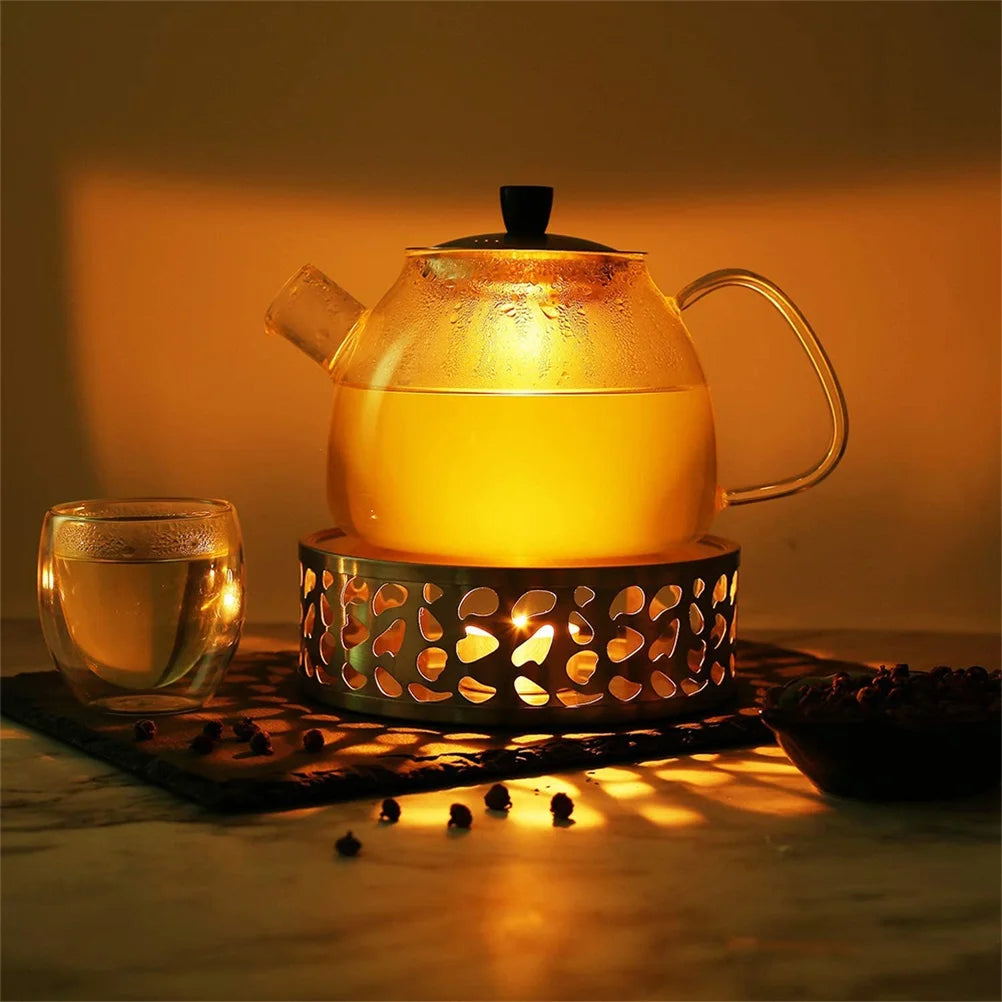 Stainless Steel Tea Warmer With Tea Light Holder For Tea And Coffee Pots Fashionable And Durable Appearance High Quality