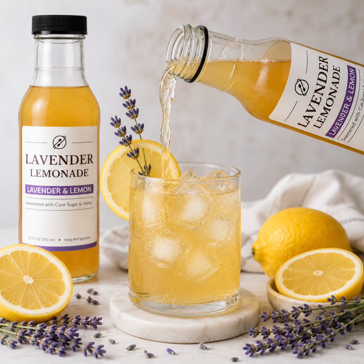 Lavender Lemonade Iced Tea
