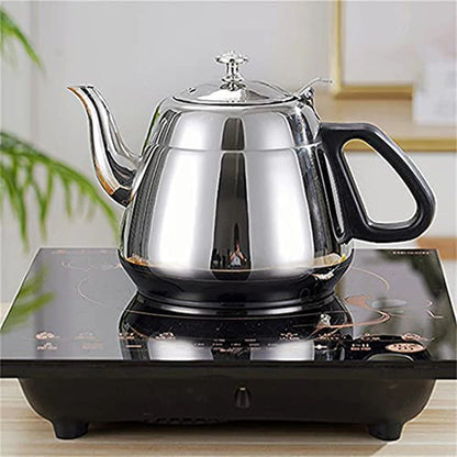 1.2L/1.5L/2L Stainless Steel Stove Kettle Tea Water Stove Teapot Pot For Hotboiling Pots Gas Coffee Induction Home Camping