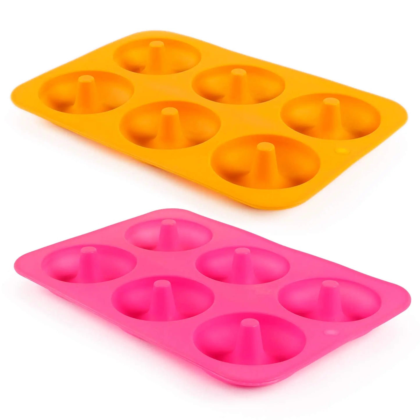 4 Size Silicone Baking Pan for Pastry Donuts Silicone Form Doughnut Mould DIY Cake Chocolate Bagels Dessert Bakery Tools