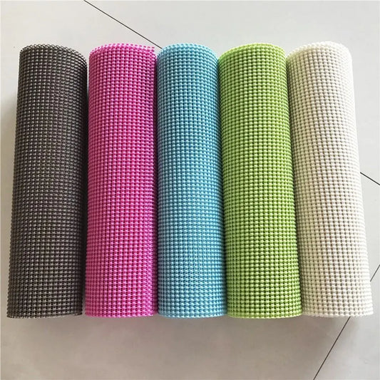 30×150cm Multi Purpose Non Slip Grip Mat PVC Table top Cabinet Tableware Liner Drawer Cushion Household Kitchen Car Supplies