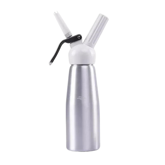 500ML Cream Dispenser Whipped Whipper Artisan Cream Whipper with Decorating Nozzles Made of Aluminum