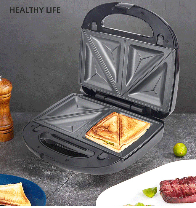 6-in-1 Waffle Maker EU Plug Sandwich Maker Grill Breakfast Maker Doughnut Cake Maker Compact Kitchen Dining Kitchen Accessories