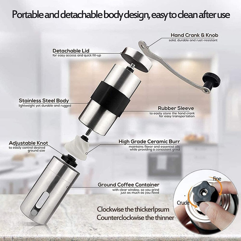 Mini Manual Coffee Grinder