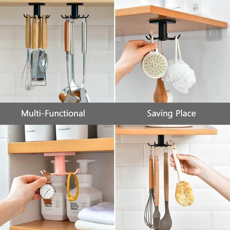 Wall Kitchen Rotary Hook