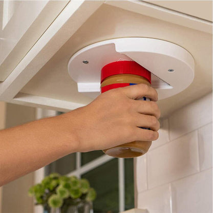 Multi-function Under Cabinet Cap Opener