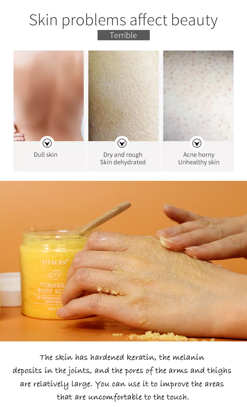 Softening Turmeric Facial Scrub Reduces Dull And Tender Skin Body Care Facial Scrub