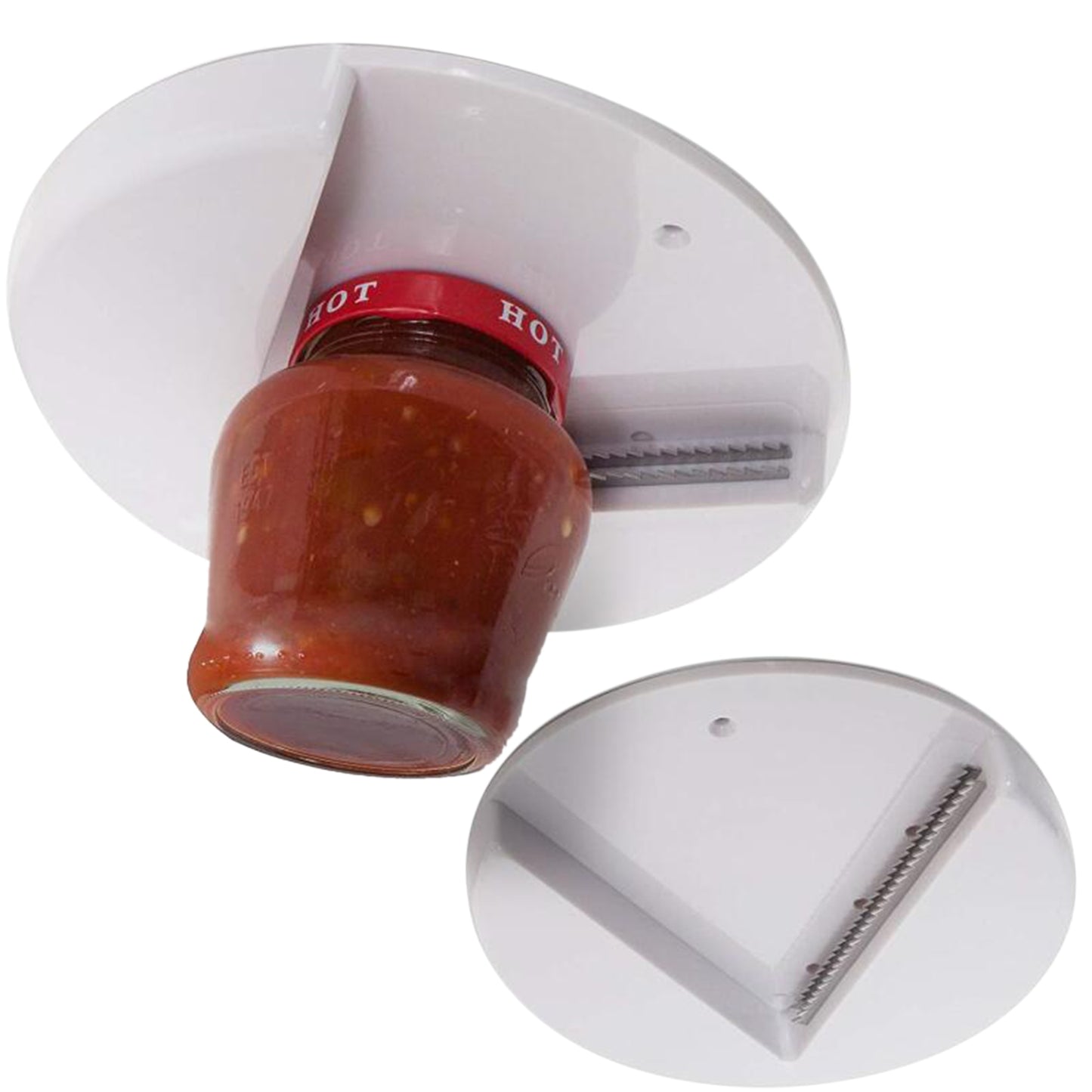 Multi-function Under Cabinet Cap Opener