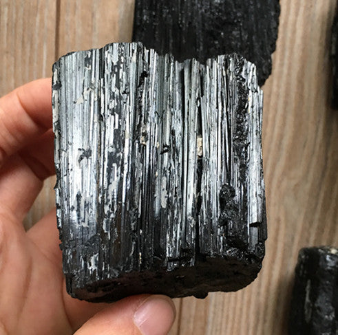 Rough Black Tourmaline Stone