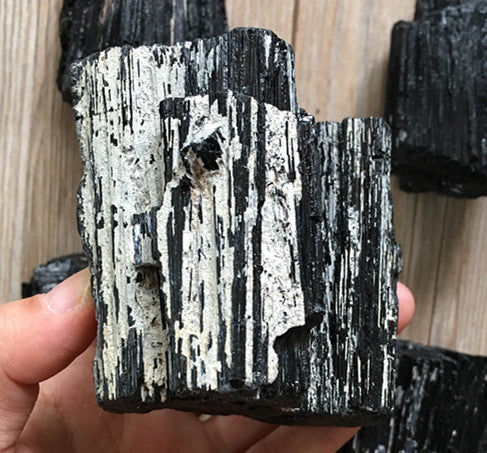 Rough Black Tourmaline Stone