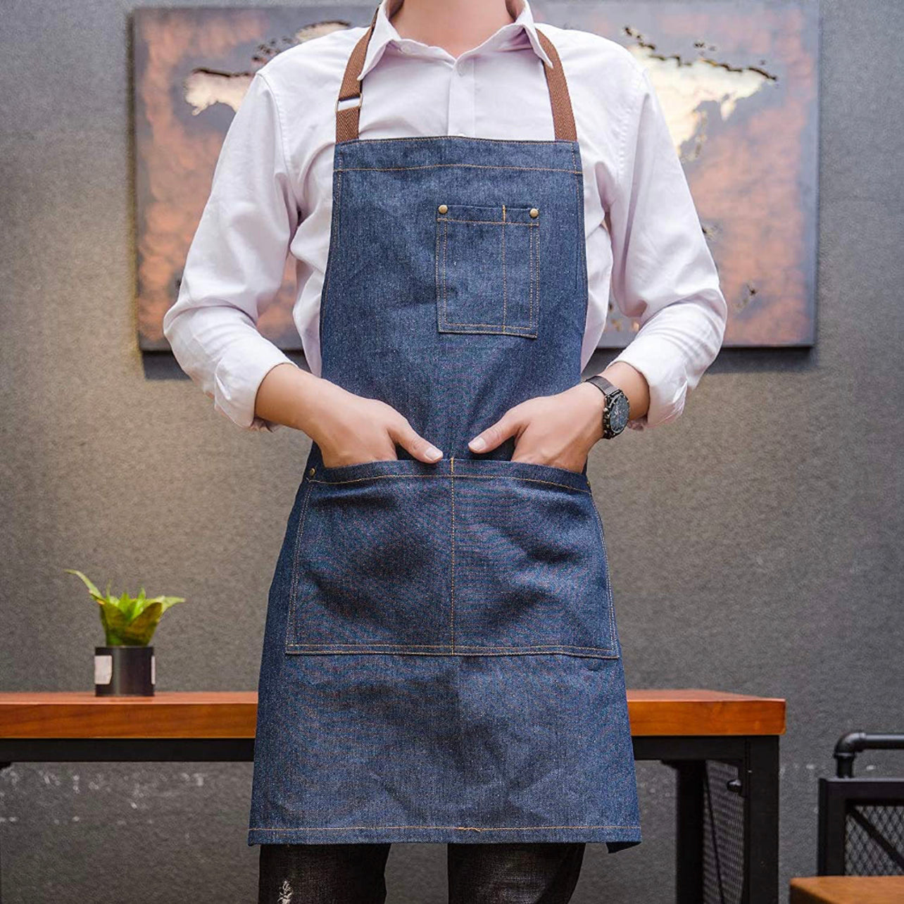 Unisex Jean Apron