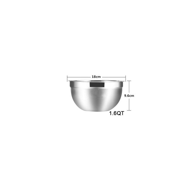 Stainless Steel Mixing Bowls (Set of 6)