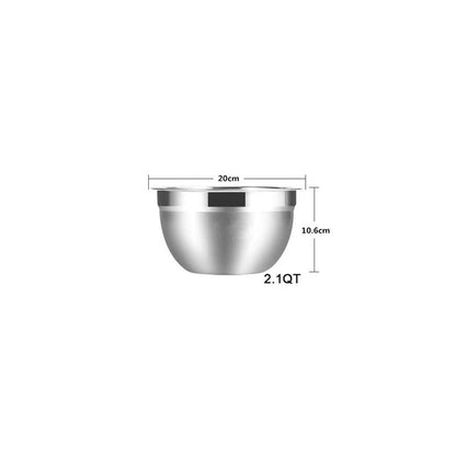 Stainless Steel Mixing Bowls (Set of 6)