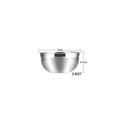 Stainless Steel Mixing Bowls (Set of 6)