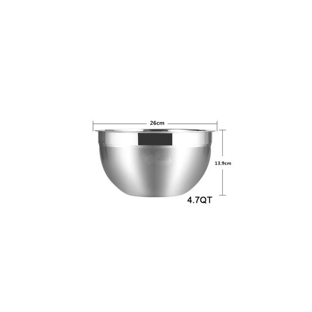 Stainless Steel Mixing Bowls (Set of 6)