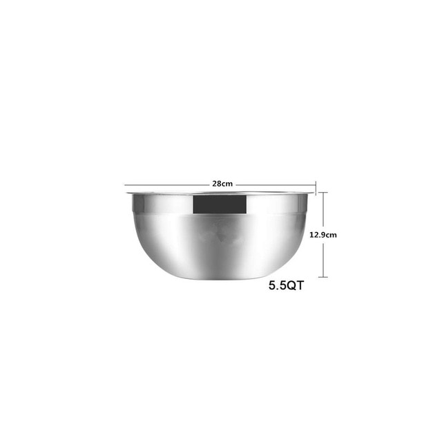 Stainless Steel Mixing Bowls (Set of 6)