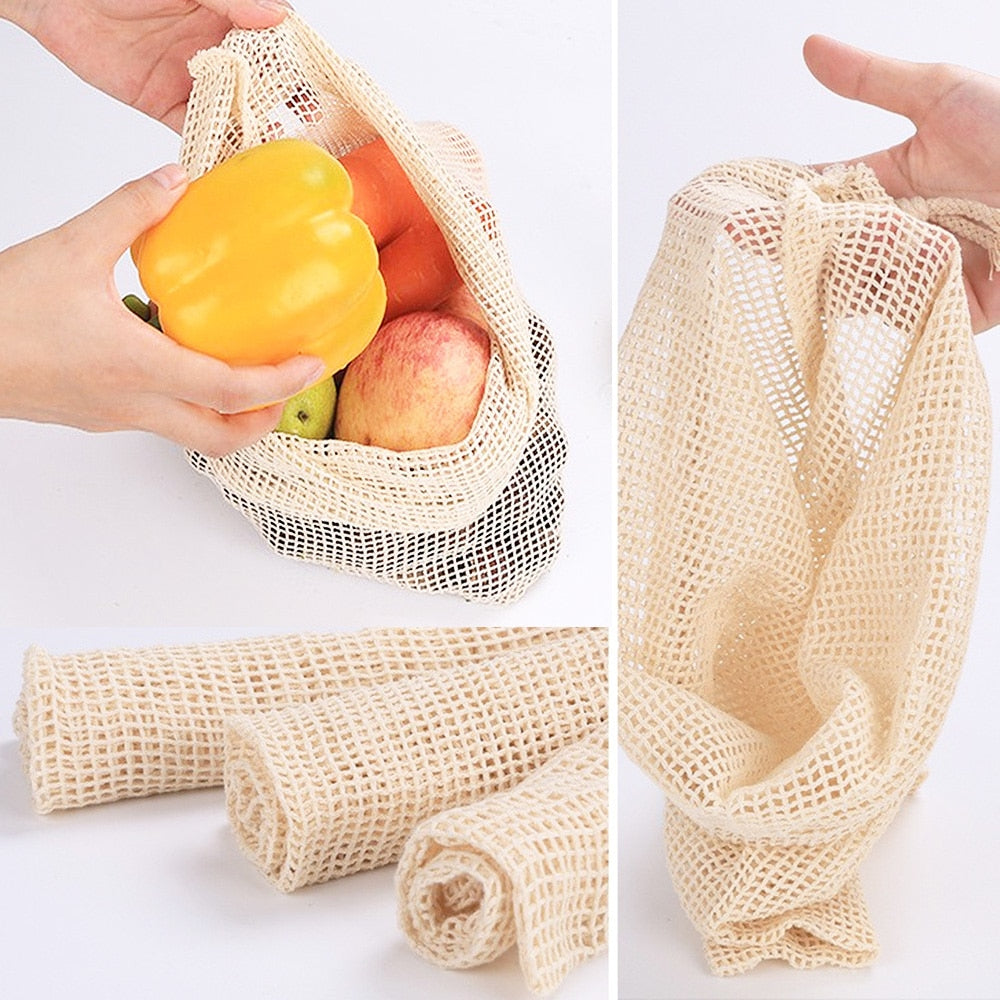 10pcs Reusable Produce Bags