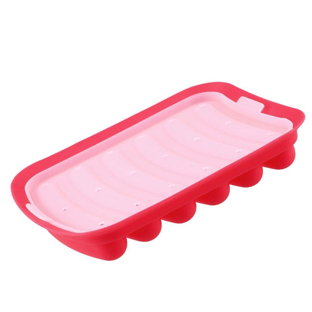 Silicone Sausage Maker Mold DIY Silicone Handmade Hamburger Hot Dog Mold Reusable Kitchen Accessories Gadget for Cake Baking Pie