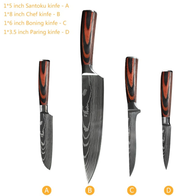 Japanese Knife Set