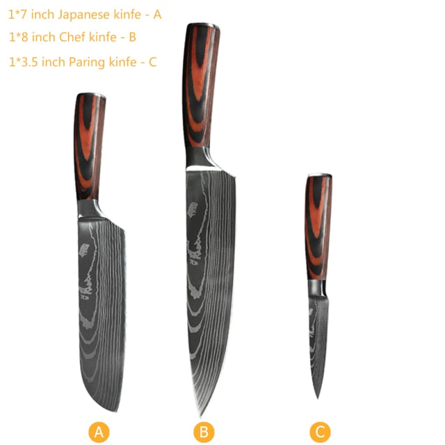 Japanese Knife Set