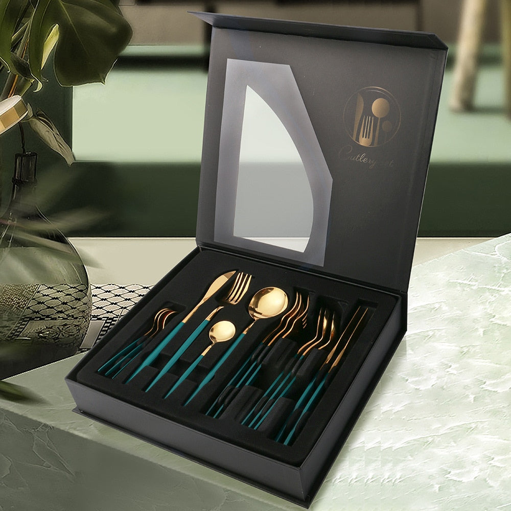 Stainless Steel Cutlery Set (16PCS)