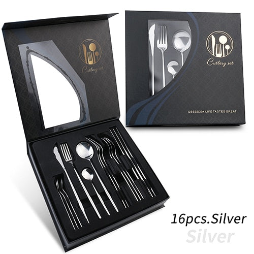 Stainless Steel Cutlery Set (16PCS)