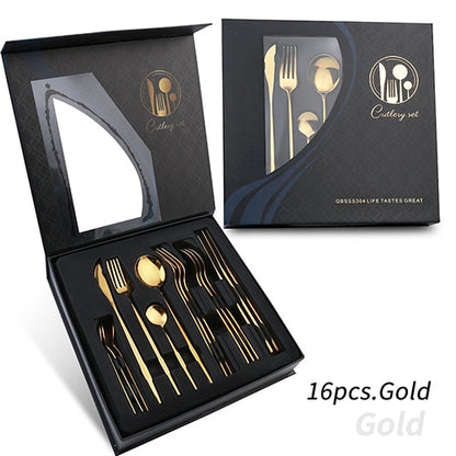 Stainless Steel Cutlery Set (16PCS)