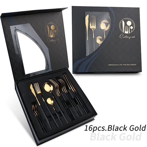 Stainless Steel Cutlery Set (16PCS)