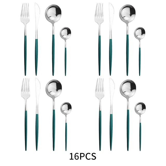 Stainless Steel Cutlery Set (16PCS)